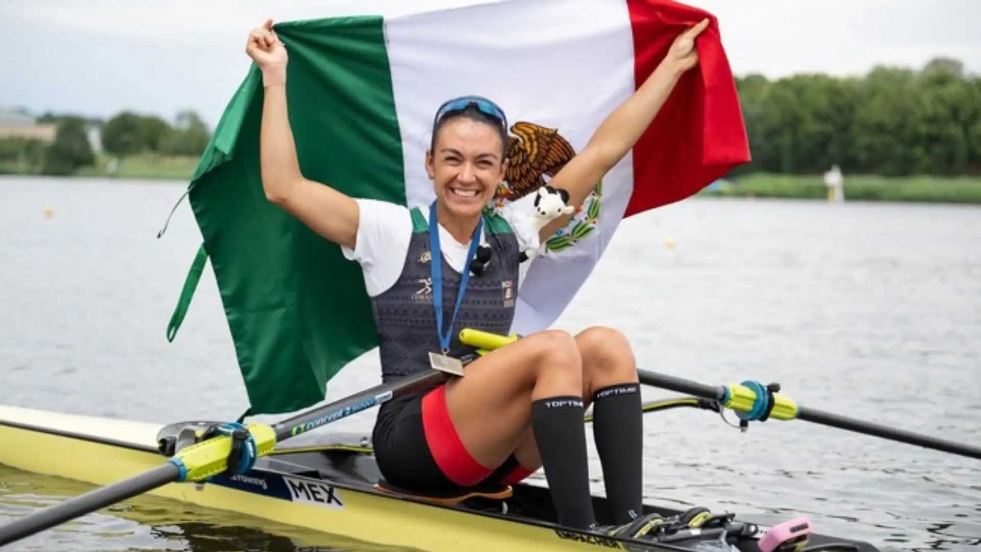 Mexicana Kenia Lechuga gana oro en Copa del Mundo de Remo en Italia Mexicana Kenia Lechuga gana oro en Copa del Mundo de Remo en Italia