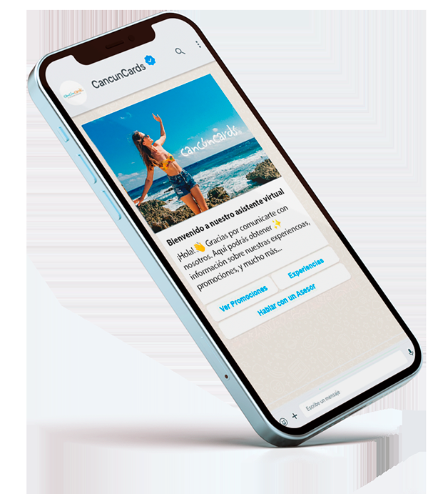 Estrategia omnicanal con IA en turismo, mejora la experiencia del usuario: Concepto Móvil y CancunCards Estrategia omnicanal con IA en turismo, mejora la experiencia del usuario: Concepto Móvil y CancunCards