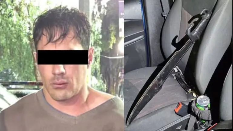 Detienen a sujeto por matar a policía en Miguel Hidalgo; tenía el arma del oficial y una espada Detienen a sujeto por matar a policía en Miguel Hidalgo; tenía el arma del oficial y una espada