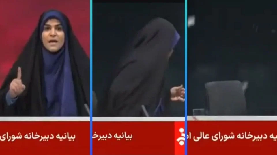 Israel ataca con misiles la televisora de Irán en plena transmisión Israel ataca con misiles la televisora de Irán en plena transmisión