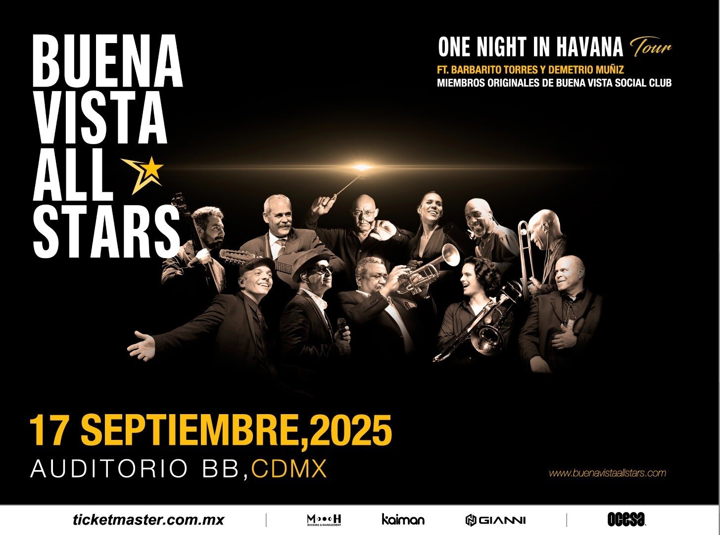 Buena Vista All Stars traerá a México el sabor del sonido cubano Buena Vista All Stars traerá a México el sabor del sonido cubano