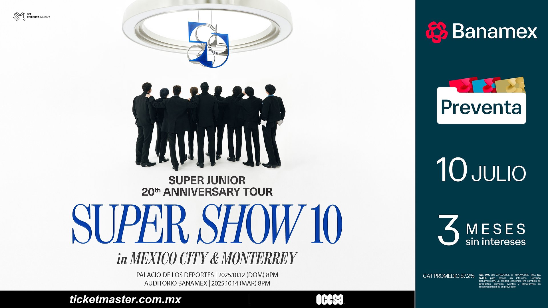 SUPER JUNIOR presenta su 20th ANNIVERSARY TOUR SUPER JUNIOR presenta su 20th ANNIVERSARY TOUR