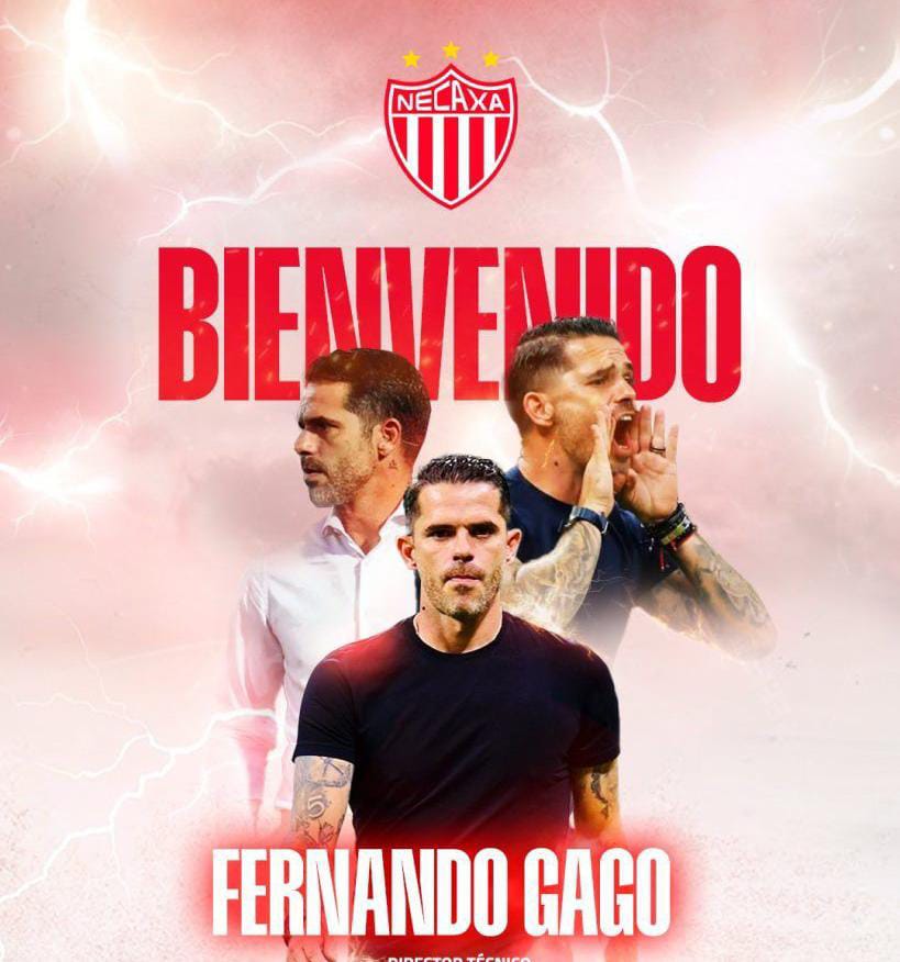 FERNANDO GAGO, NUEVO TIMÓN DE NECAXA PARA LA APERTURA 2025 FERNANDO GAGO, NUEVO TIMÓN DE NECAXA PARA LA APERTURA 2025
