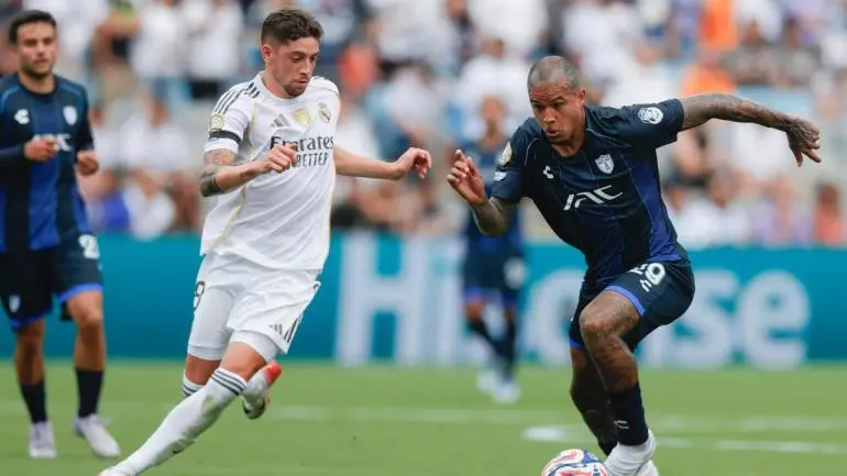 Pachuca tropieza ante un Real Madrid con inferioridad numérica Pachuca tropieza ante un Real Madrid con inferioridad numérica