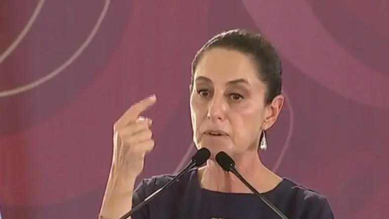 Promete Sheinbaum luchar por el bienestar y destaca elección judicial Promete Sheinbaum luchar por el bienestar y destaca elección judicial
