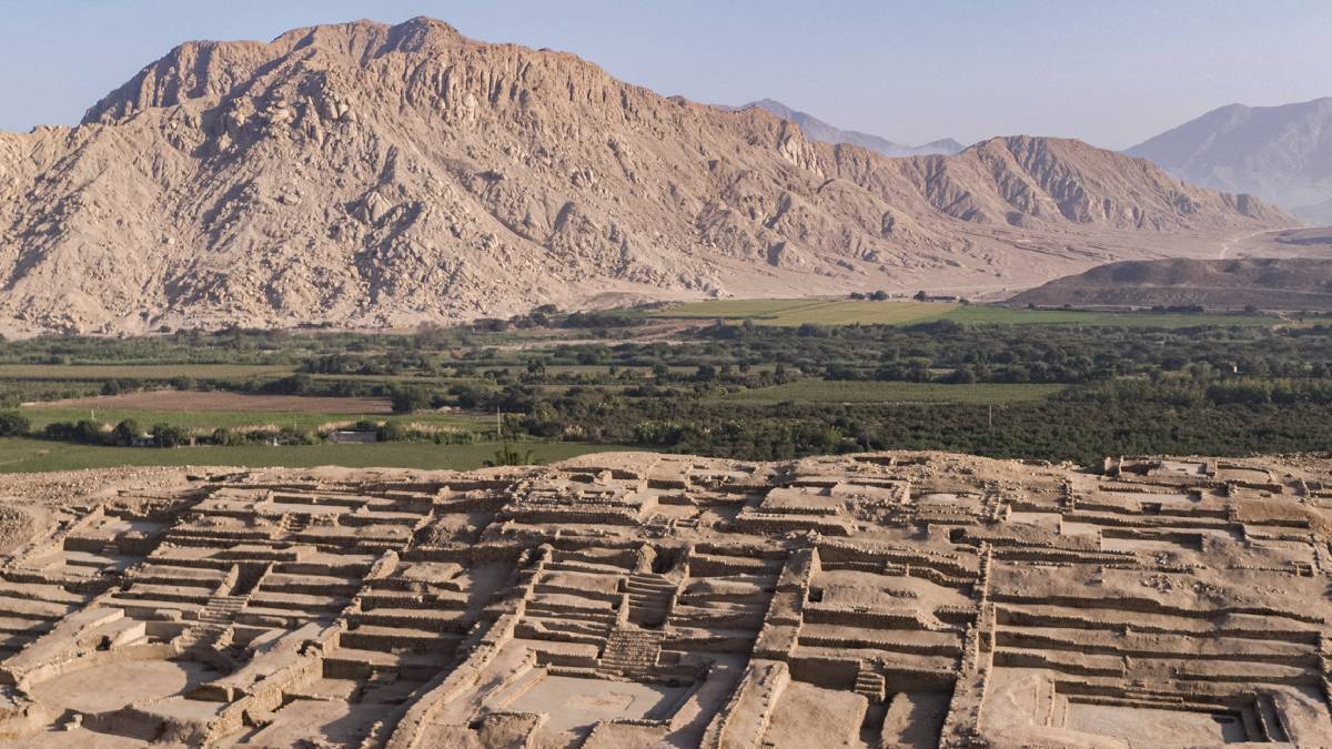 Perú estrena sitio arqueológico: abren ciudadela de 3 mil 800 años de antigüedad Perú estrena sitio arqueológico: abren ciudadela de 3 mil 800 años de antigüedad