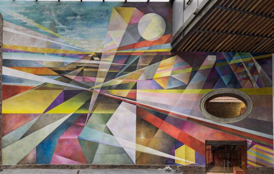 Develan mural de Arnaldo Coen por 250 años de Nacional Monte de Piedad Develan mural de Arnaldo Coen por 250 años de Nacional Monte de Piedad