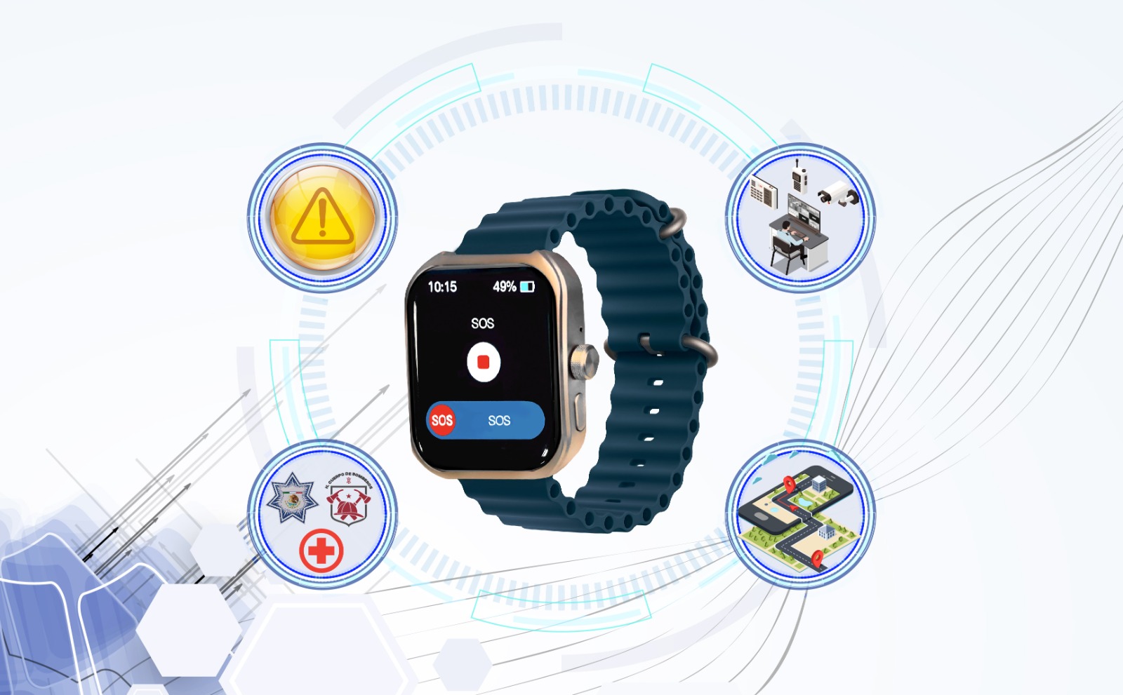 Reloj Inteligente de Alertamiento Temprano brinda respuesta inmediata ante emergencias, Seguritech Reloj Inteligente de Alertamiento Temprano brinda respuesta inmediata ante emergencias, Seguritech