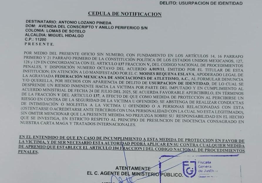 Inicia “Cacería” contra Defraudadores de Atletismo Mexicano Inicia “Cacería” contra Defraudadores de Atletismo Mexicano