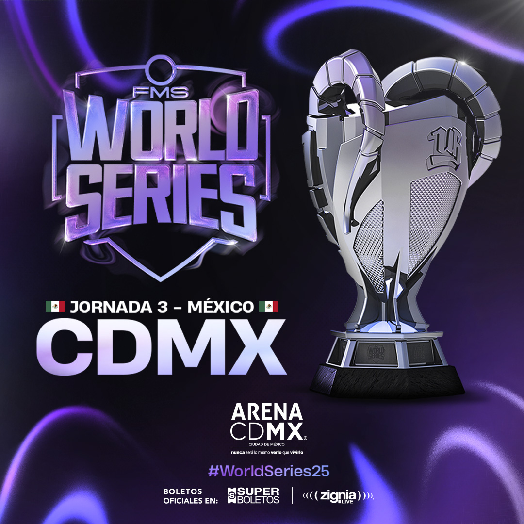 Para los amantes del rap, la FMS WORLD SERIES se presentará en la Arena CDMX Para los amantes del rap, la FMS WORLD SERIES se presentará en la Arena CDMX
