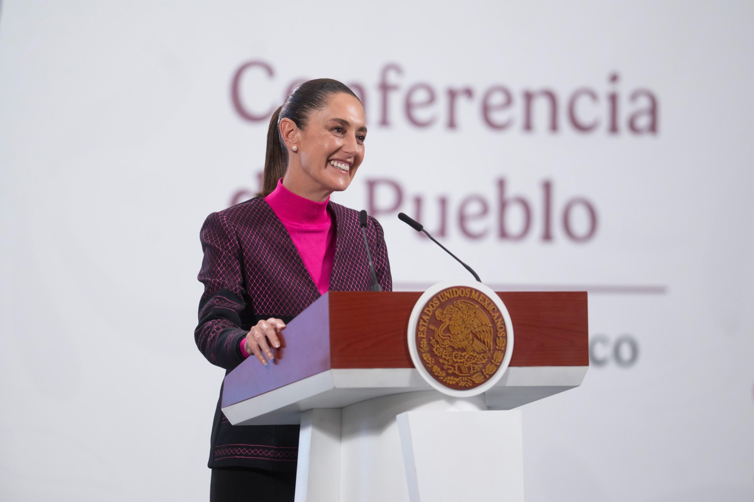 Sheinbaum aplaude a Harfuch tras encuesta de De las Heras que respalda avances en seguridad Sheinbaum aplaude a Harfuch tras encuesta de De las Heras que respalda avances en seguridad