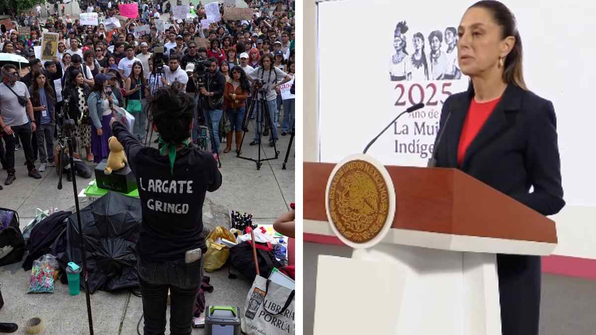 Sheinbaum condena racismo y clasismo tras protesta por gentrificación en CDMX Sheinbaum condena racismo y clasismo tras protesta por gentrificación en CDMX