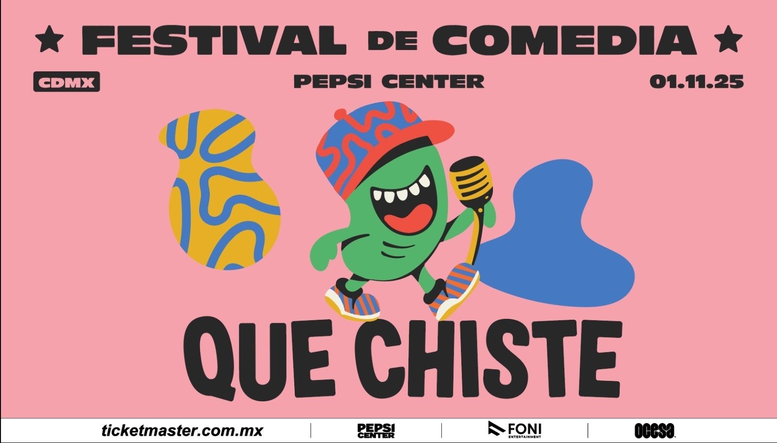 QUE CHISTE!, el primer festival de comedia latinoamericano, hará reir a carcajadas a la CDMX QUE CHISTE!, el primer festival de comedia latinoamericano, hará reir a carcajadas a la CDMX