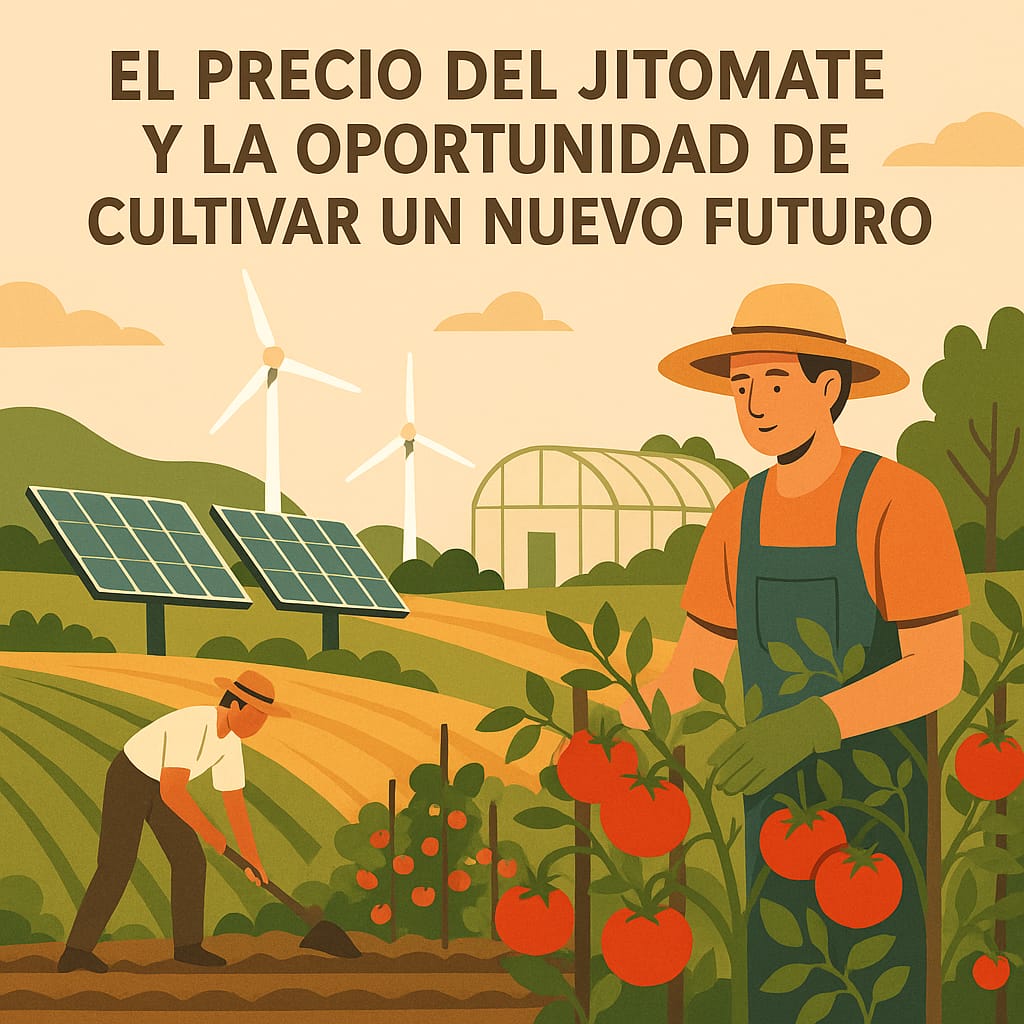 EL PRECIO DEL JITOMATE Y LA OPORTUNIDAD DE CULTIVAR UN NUEVO FUTURO EL PRECIO DEL JITOMATE Y LA OPORTUNIDAD DE CULTIVAR UN NUEVO FUTURO