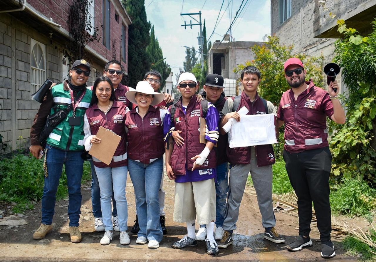 SEMBRADORES DE PAZ RECORREN CALLES DE TEXCOCO PARA FORTALECER EL TEJIDO SOCIAL SEMBRADORES DE PAZ RECORREN CALLES DE TEXCOCO PARA FORTALECER EL TEJIDO SOCIAL