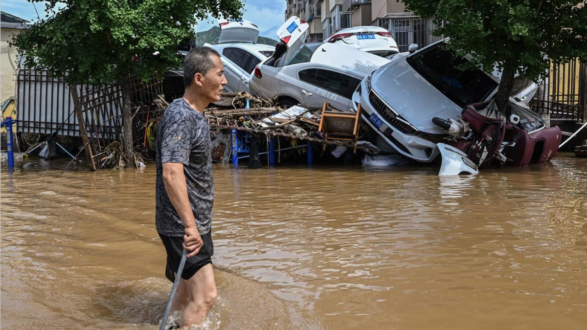 Mueren más de 30 personas por lluvias torrenciales en China Mueren más de 30 personas por lluvias torrenciales en China