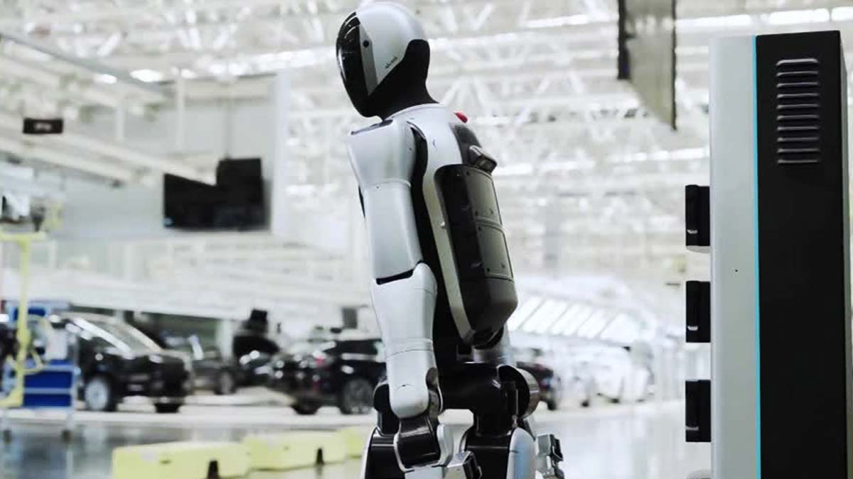 Presentan al primer robot humanoide que cambia sus propias baterías Presentan al primer robot humanoide que cambia sus propias baterías