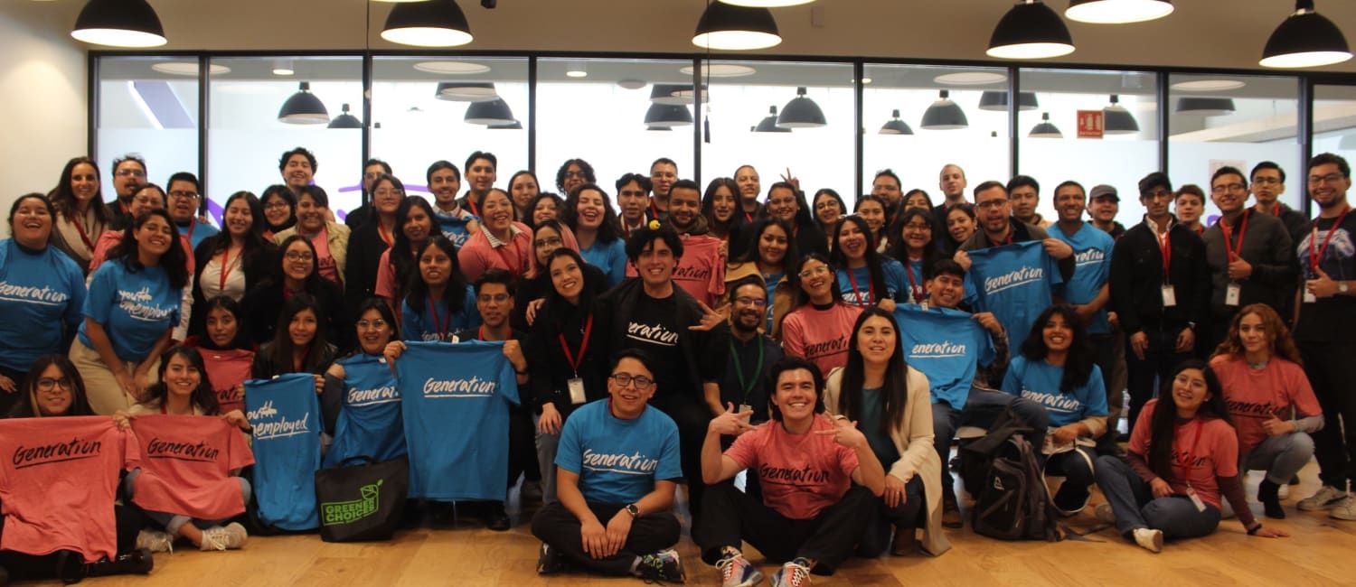 Más de la mitad de los jóvenes trabajan en la informalidad y Generation México busca cambiarlo Más de la mitad de los jóvenes trabajan en la informalidad y Generation México busca cambiarlo