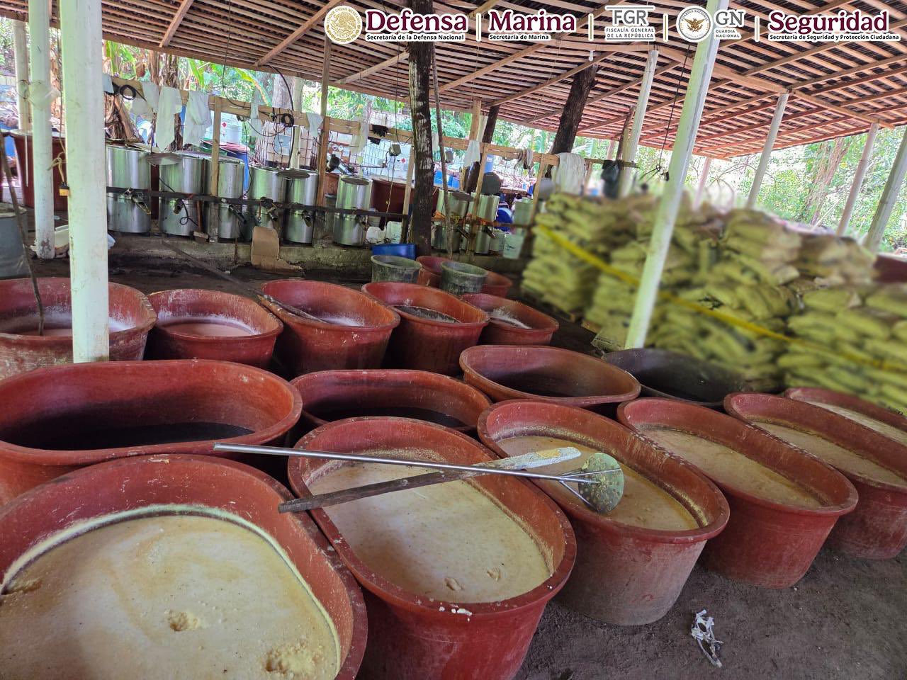 Harfuch confirma megadecomiso de 6 toneladas de drogas en Chiapas y Guerrero Harfuch confirma megadecomiso de 6 toneladas de drogas en Chiapas y Guerrero