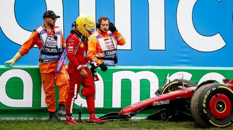 Hamilton mal y de malas, será sancionado para el Gran Premio de Monza Hamilton mal y de malas, será sancionado para el Gran Premio de Monza