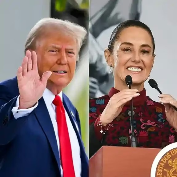 SHEINBAUM Y TRUMP CONGELAN NUEVOS ARANCELES POR 90 DÍAS SHEINBAUM Y TRUMP CONGELAN NUEVOS ARANCELES POR 90 DÍAS