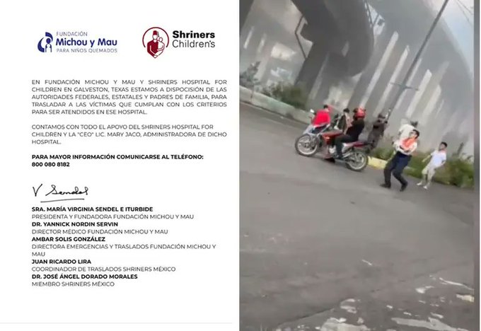 Fundación Michou y Mau ofrece ayuda a quemados por pipazo en Iztapalapa, CDMX Fundación Michou y Mau ofrece ayuda a quemados por pipazo en Iztapalapa, CDMX