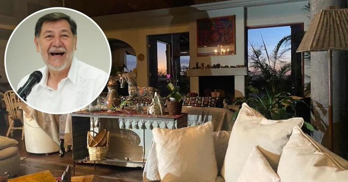 Fernández Noroña acusa robo en su casa de Tepoztlán, Morelos