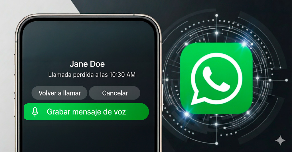 WhatsApp prueba función tipo buzón de voz: ahora puedes dejar mensaje tras llamada perdida WhatsApp prueba función tipo buzón de voz: ahora puedes dejar mensaje tras llamada perdida