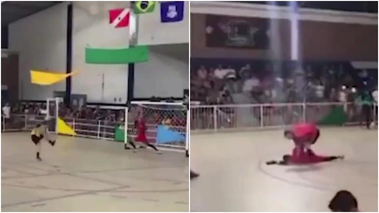 Portero brasileño muere tras recibir un balonazo en el pecho durante un partido Portero brasileño muere tras recibir un balonazo en el pecho durante un partido