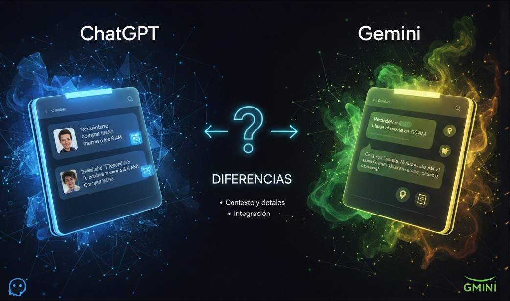 Recordatorios con IA: así se configuran en ChatGPT y en Gemini, y en qué se diferencian Recordatorios con IA: así se configuran en ChatGPT y en Gemini, y en qué se diferencian