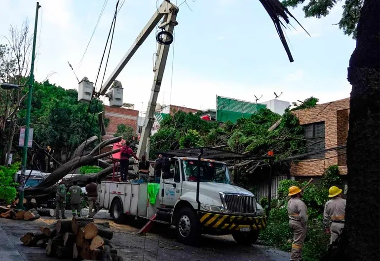 CFE restablece electricidad al 91% tras lluvias; más de 18 mil usuarios resultaron afectados CFE restablece electricidad al 91% tras lluvias; más de 18 mil usuarios resultaron afectados