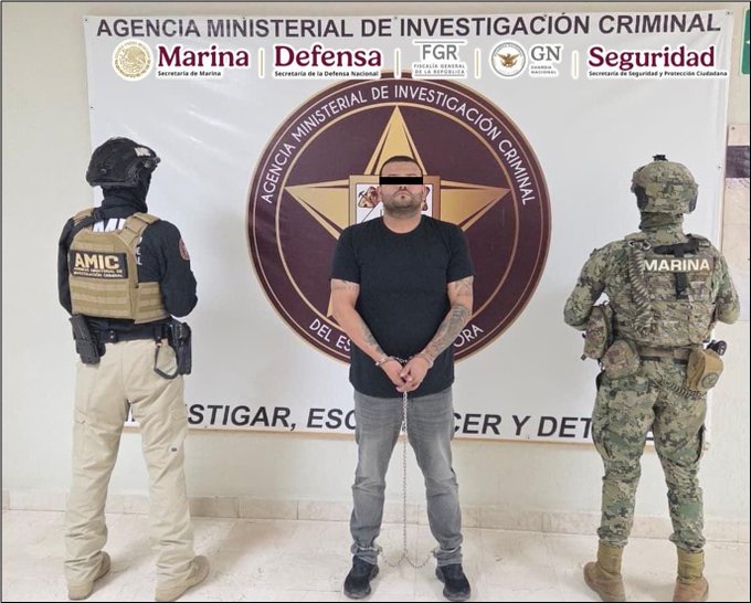 Detienen en Sonora a ‘El Tomate’, presunto integrante de ‘Los Gigios’ Detienen en Sonora a ‘El Tomate’, presunto integrante de ‘Los Gigios’