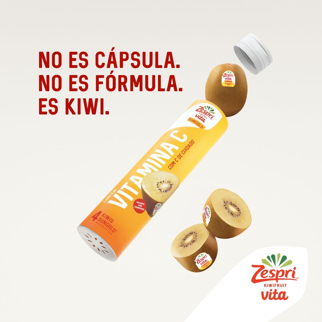 Kiwi Zespri™ Vita SunGold™ se presenta en México como “tubo” natural de Vitamina C Kiwi Zespri™ Vita SunGold™ se presenta en México como “tubo” natural de Vitamina C
