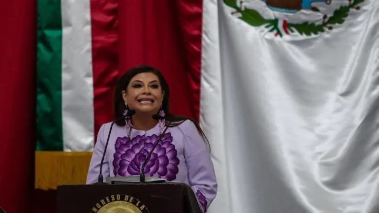 Presenta Brugada su primer Informe de Gobierno y destaca reducción delictiva Presenta Brugada su primer Informe de Gobierno y destaca reducción delictiva