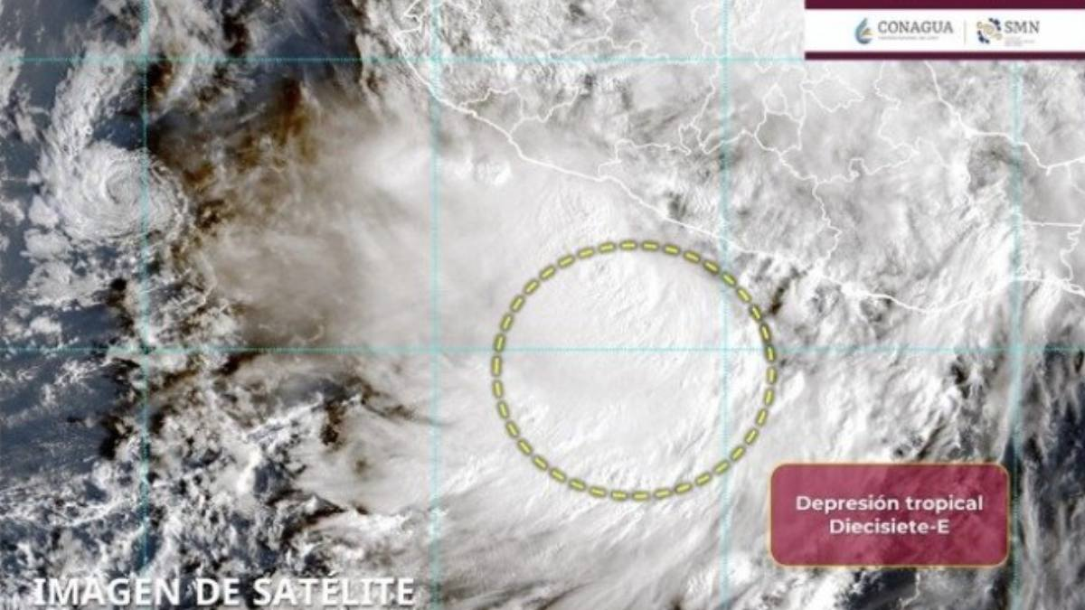 Alerta por depresión tropical frente a Guerrero; Priscilla se degrada Alerta por depresión tropical frente a Guerrero; Priscilla se degrada