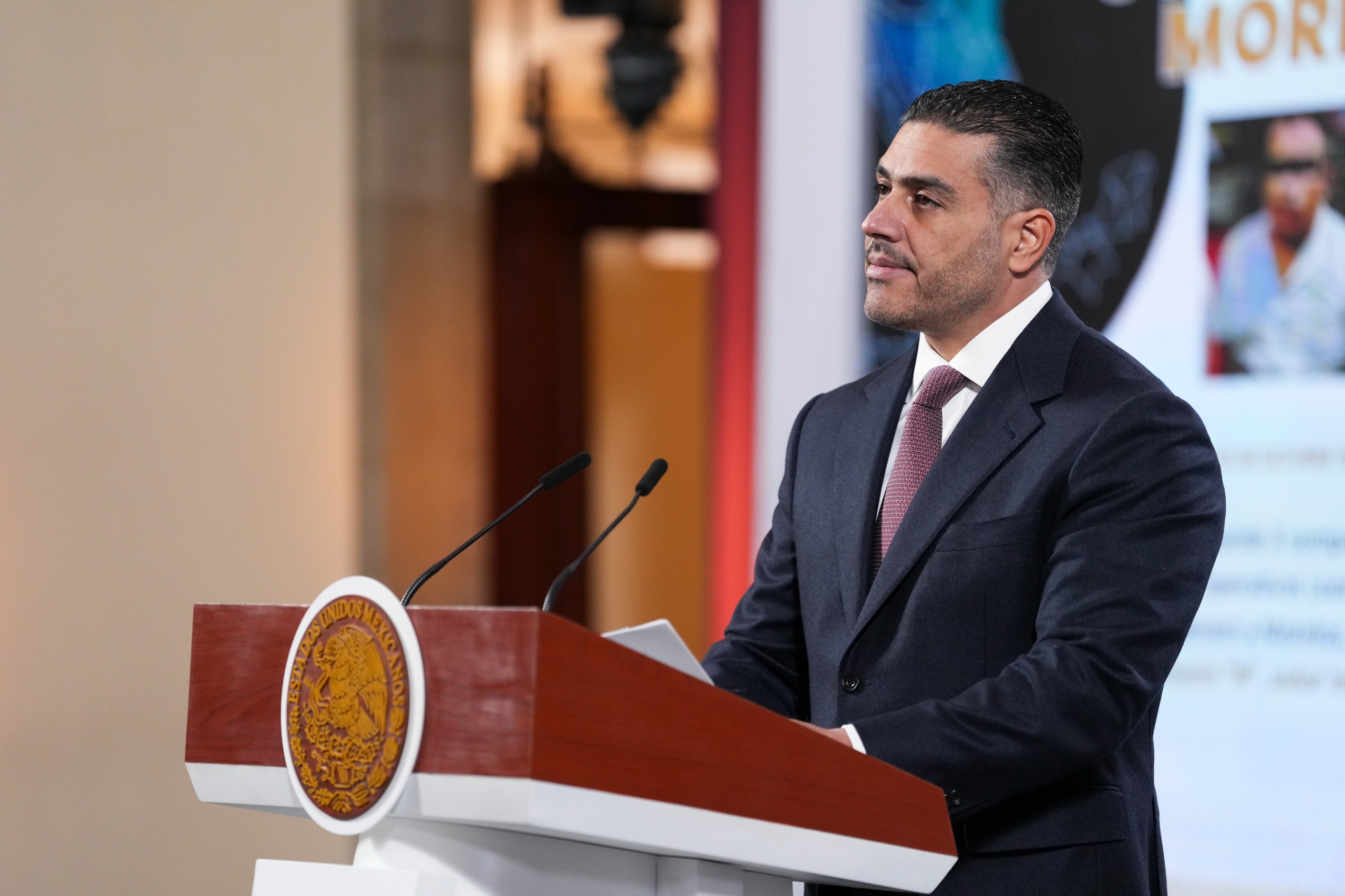 Estrategia contra extorsión detectó 56% de líneas telefónicas en 12 penales: García Harfuch