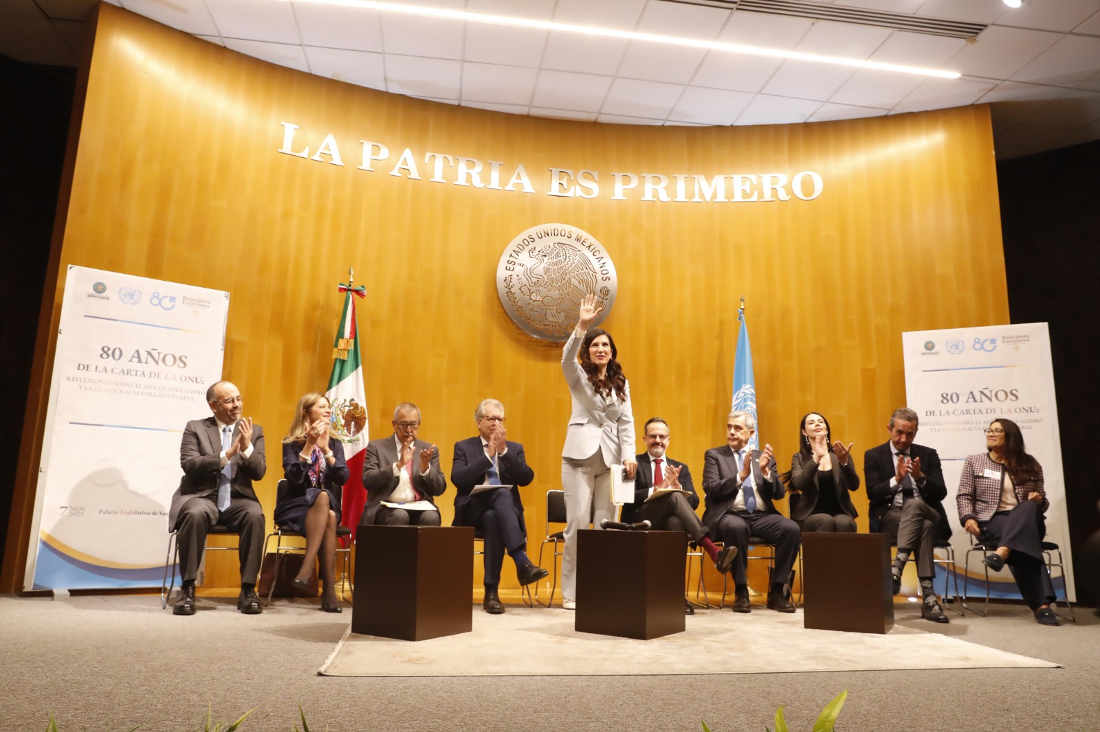 Cámara de Diputados reafirma su compromiso con los principios multilateralistas de la ONU: Kenia López Rabadán Cámara de Diputados reafirma su compromiso con los principios multilateralistas de la ONU: Kenia López Rabadán
