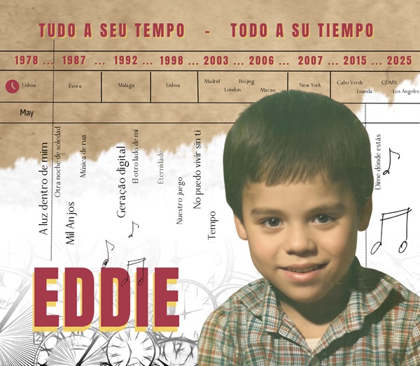 Eddie consolida su puente musical entre Portugal, España y América Latina con un nuevo galardón en los Premios Latino Eddie consolida su puente musical entre Portugal, España y América Latina con un nuevo galardón en los Premios Latino