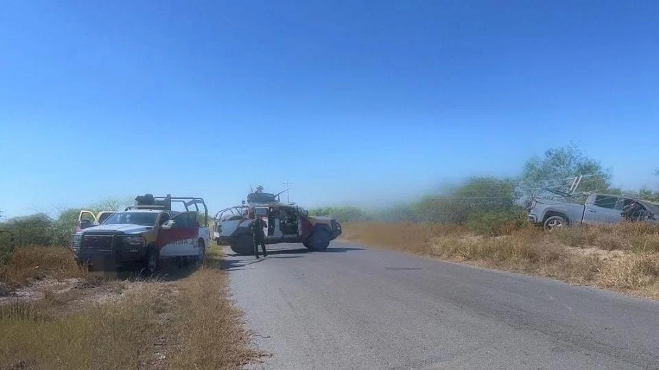 Enfrentamiento armado en Reynosa deja cinco sujetos abatidos; aseguran “ponchallantas” y armas Enfrentamiento armado en Reynosa deja cinco sujetos abatidos; aseguran “ponchallantas” y armas