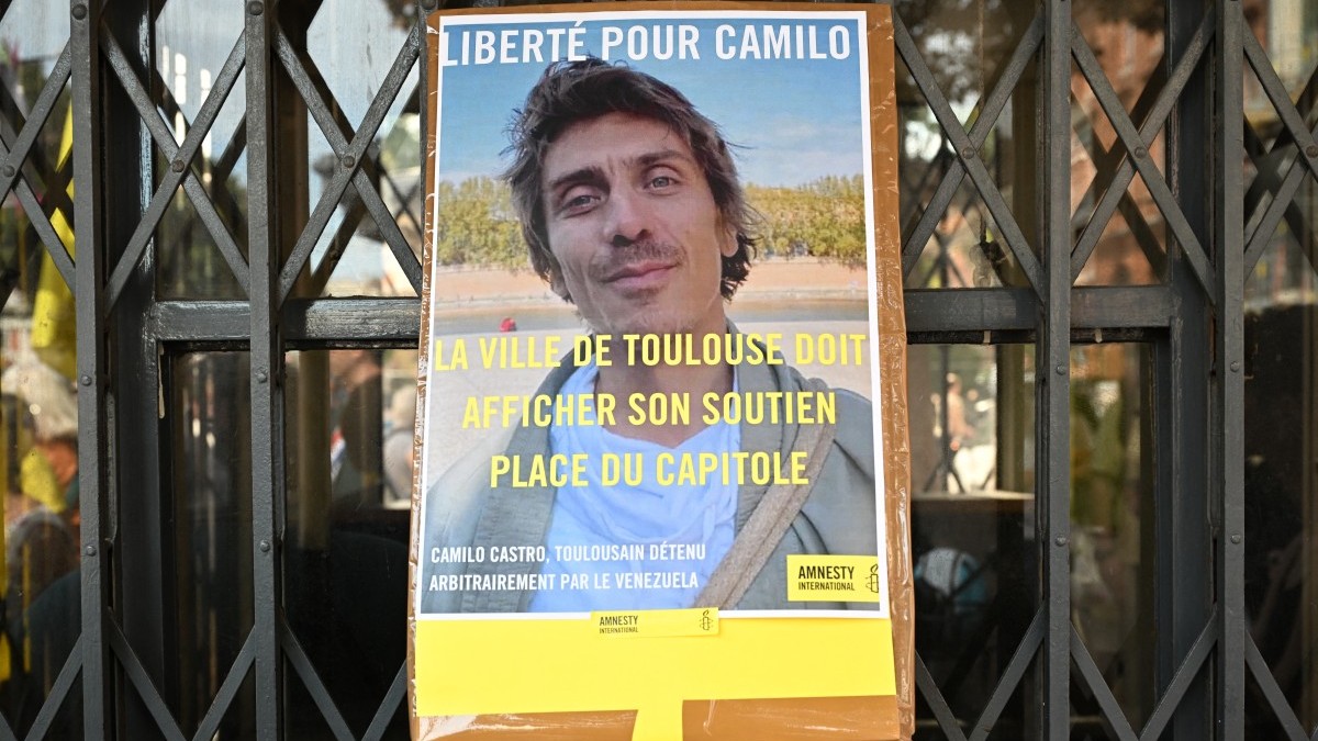 Liberan en Venezuela a ciudadano francés Camilo Castro tras cuatro meses detenido Liberan en Venezuela a ciudadano francés Camilo Castro tras cuatro meses detenido